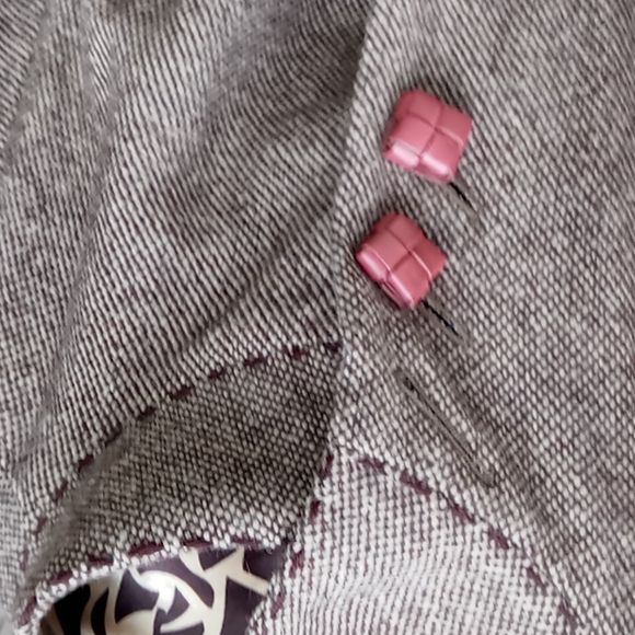 Soft Surroundings tan and brown coat - Picture 3 of 7